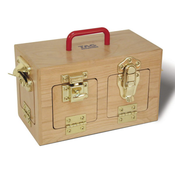 tag toys lock box